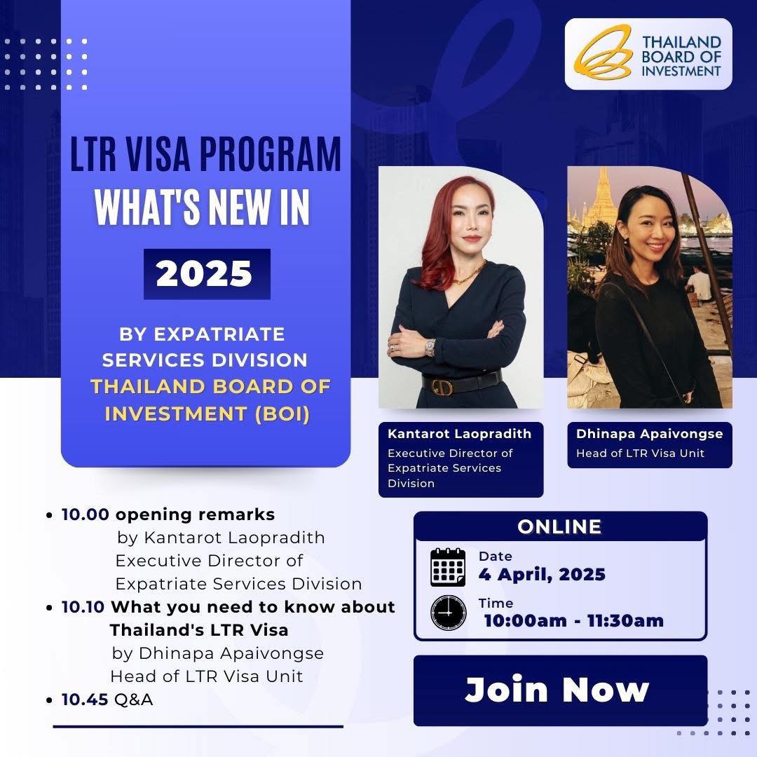 Webinar: LTR Visa Program - What's New in 2025